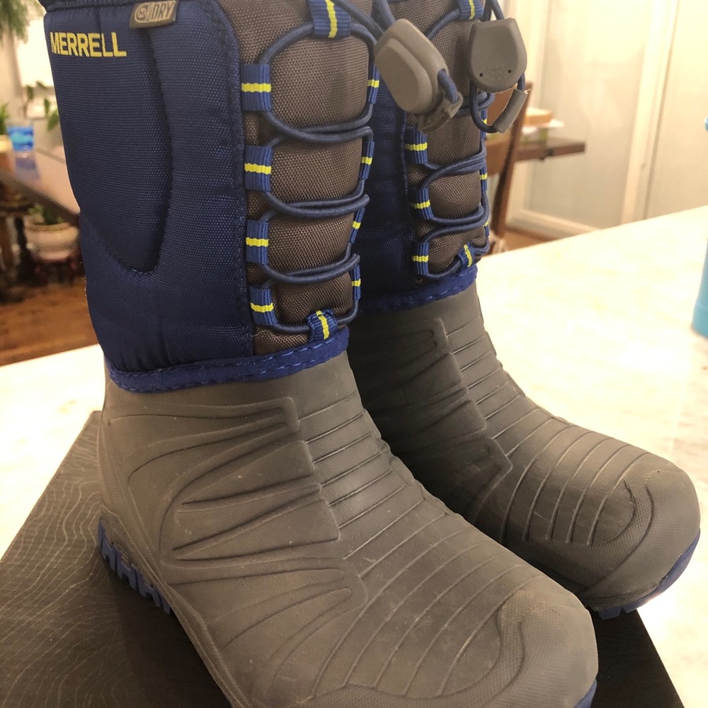 Boys Merrell waterproof snow boots